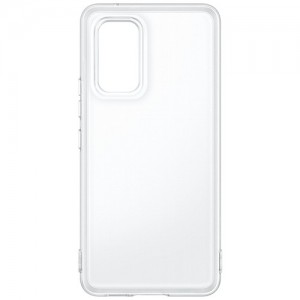 Силиконовая накладка для Samsung Galaxy A53 прозрачная  (13627)