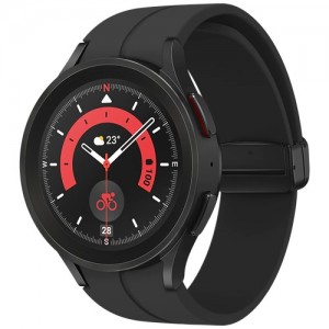 Умные часы Samsung Galaxy Watch 5 Pro 45мм Black Titanium (Черный титан)  (13780)
